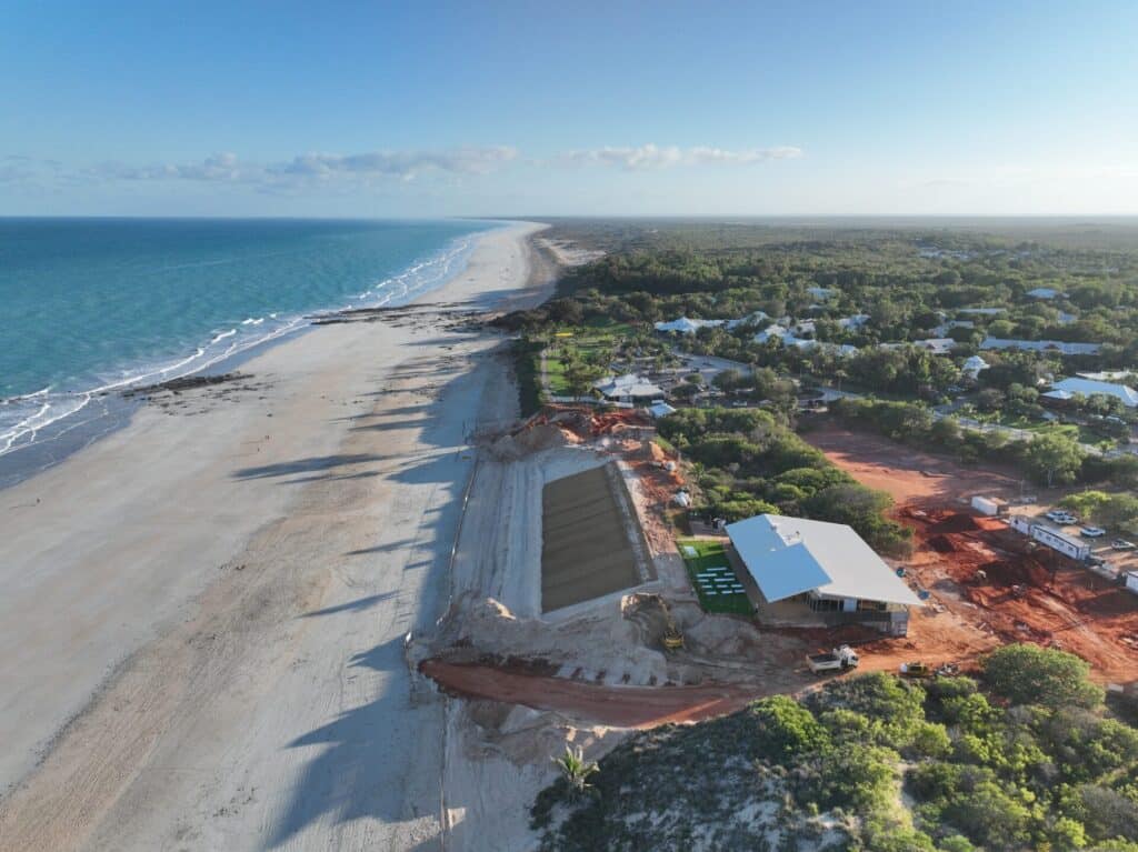 Coastal protection works Cable Beach