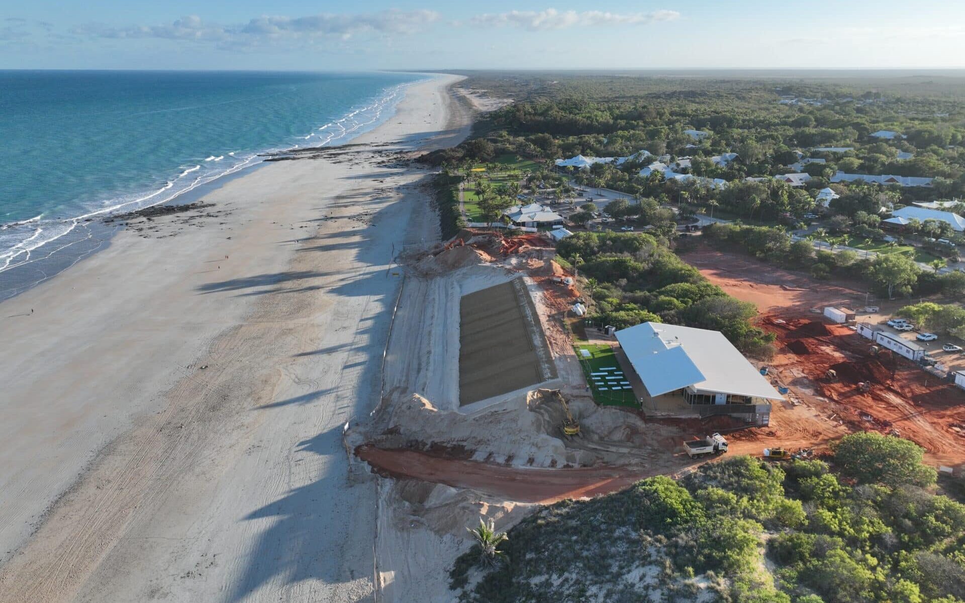 Coastal protection works Cable Beach